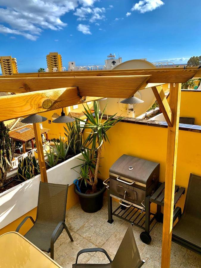 Lux Lovely 3 Bedroom Duplex With Solarium In Centre Of Playa Las Americas Arona  Luaran gambar