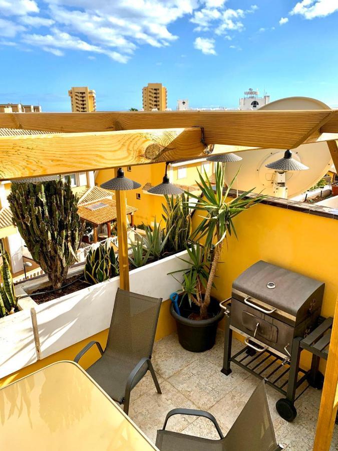 Lux Lovely 3 Bedroom Duplex With Solarium In Centre Of Playa Las Americas Arona  Luaran gambar